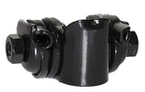 Swinnerton Cycles Bob Elliot saddle clips for secure, durable bicycle saddle attachment, shown attached to a bicycle seat.