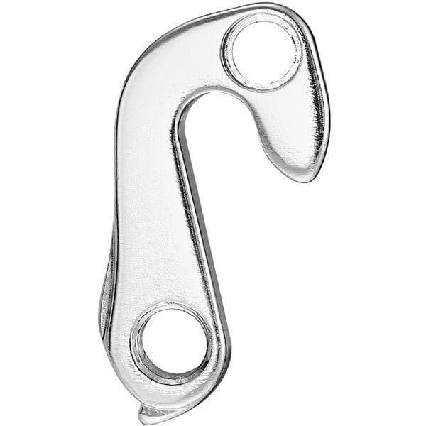 M Part Trek Gear Hanger for bike frame protection and derailleur alignment, shown attached to a bicycle frame.