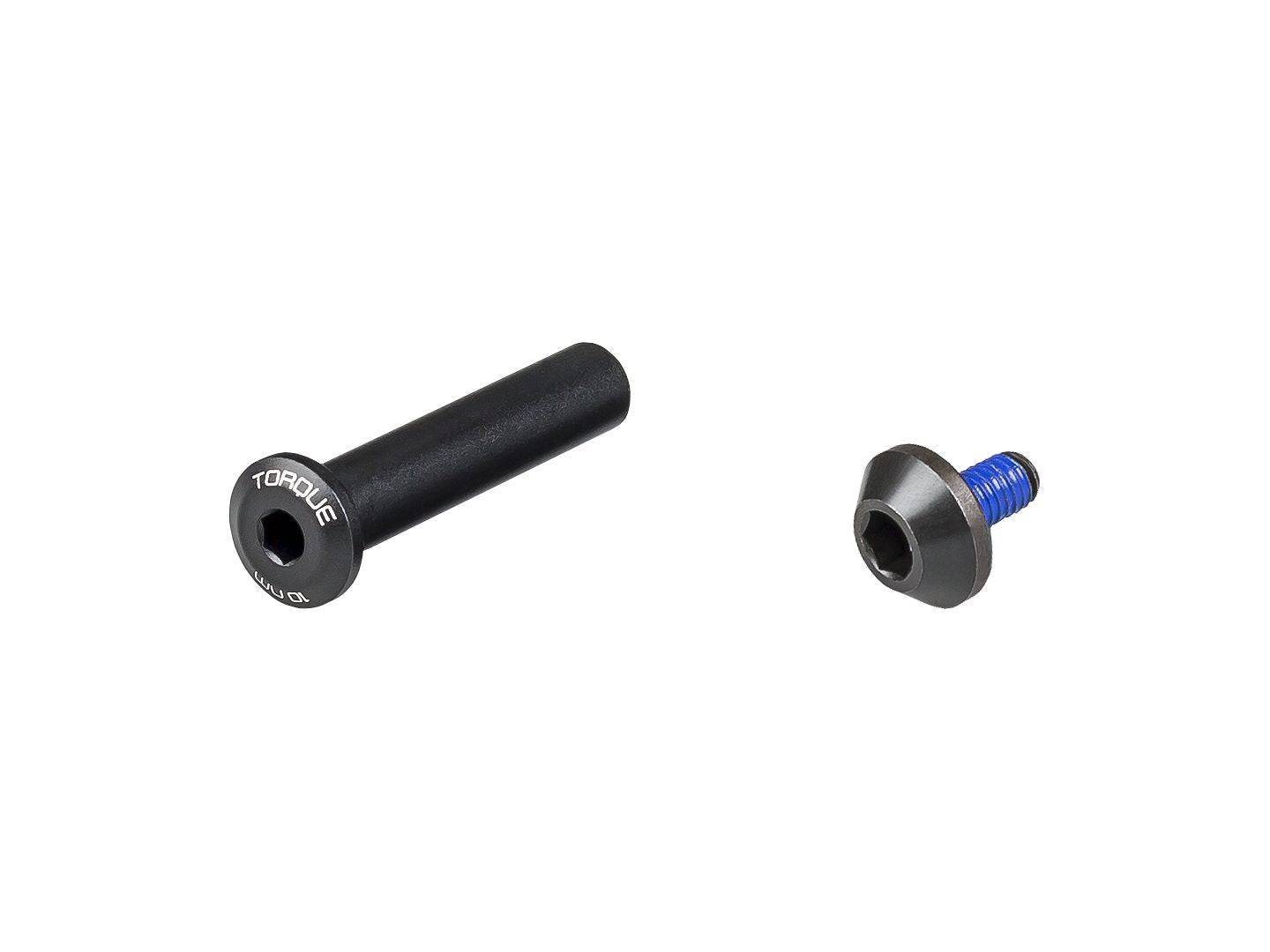 Trek black rear shock pin-to-trunnion 16mm head hardware kit for Full Stache lower mount, durable bike accessories.