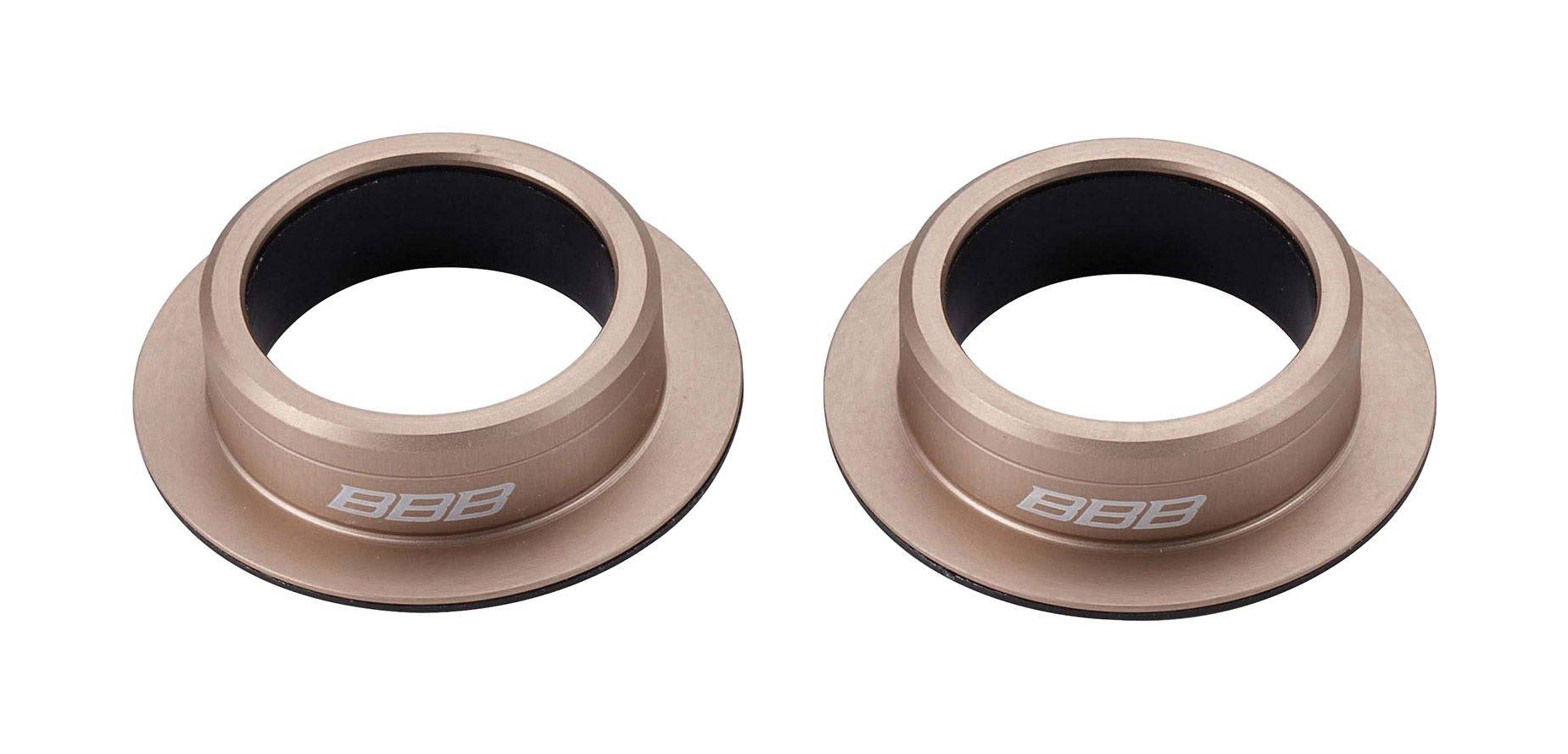 BBB BBO-17 BottomAdapt reducer for 24mm axle to 386Evo bottom bracket shell, bike component part in black