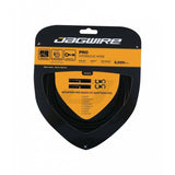 Jagwire Pro hydraulic brake hose kit with quick-fit adapters for disc brake systems, showcasing the flexible hydraulic hoses and fittings.