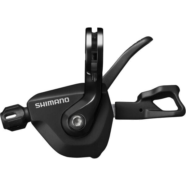 Shimano 105 SL-RS700 MTB flat bar shifters for 11-speed rapidfire gear shifting on bicycle handlebars.
