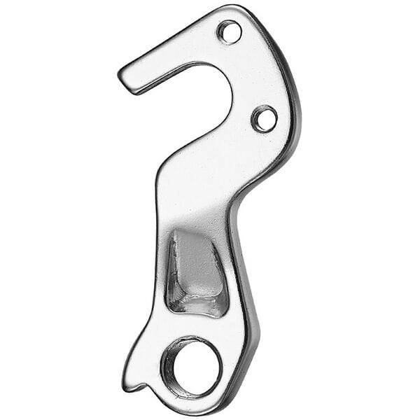M Part gear hanger for Cube bikes, durable replacement bike frame protector, mounted on bike frame, black metal component.