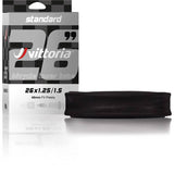 Vittoria Standard RVC butyl inner tube for 700c bikes with Presta valve, 48mm and 60mm valve length options.