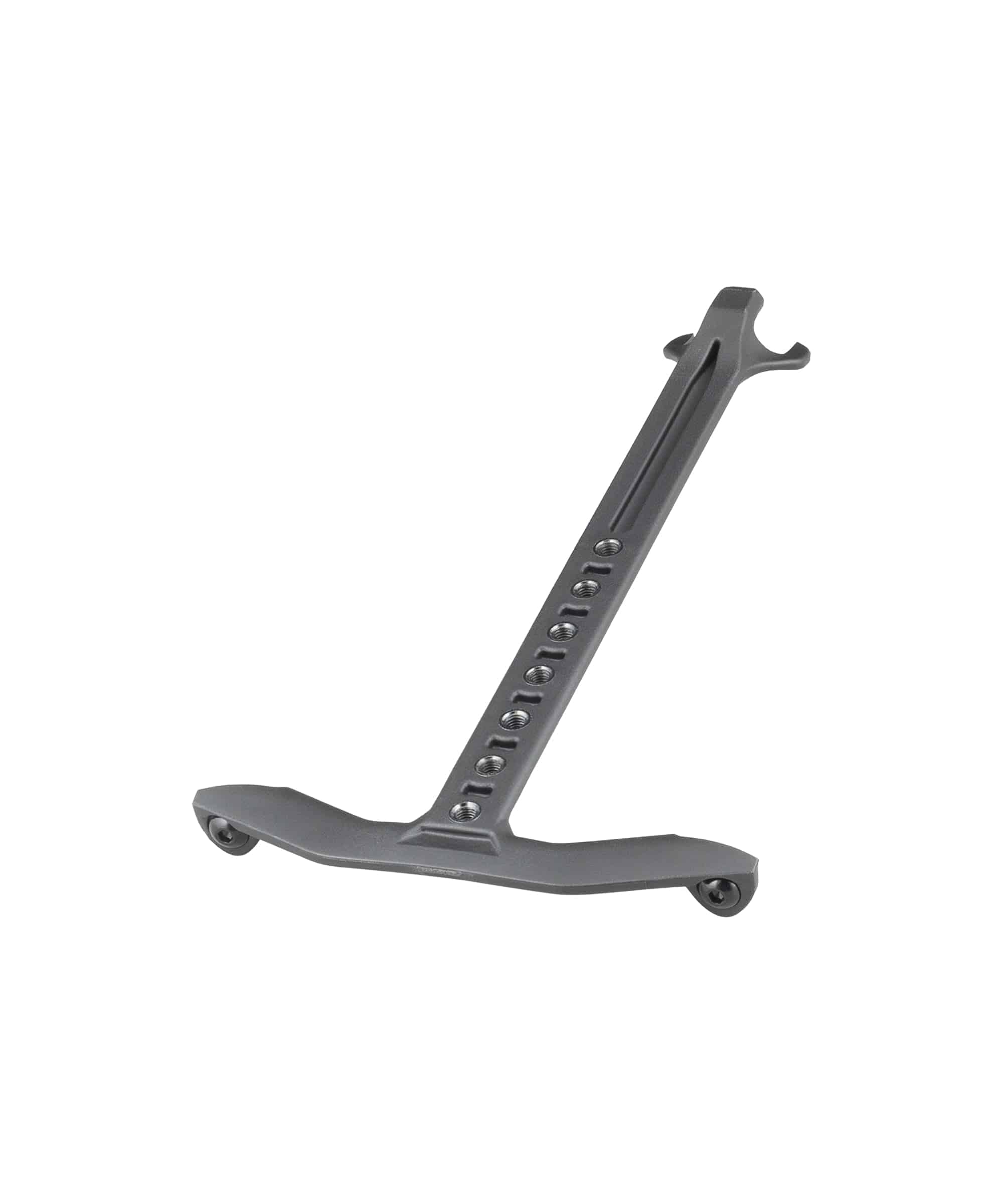 Trek Speed Concept round bottle cage BTA in black, aerodynamic bike accessory mounted on a bicycle frame.