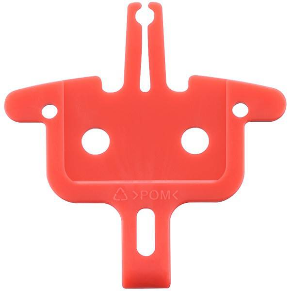 Shimano BR-RS505 brake pad spacer, genuine replacement part for Shimano bicycle brake maintenance, shown in the image.