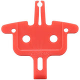 Shimano BR-RS505 brake pad spacer, genuine replacement part for Shimano bicycle brake maintenance, shown in the image.