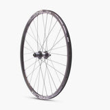 M Part Wheels gravel rear wheel with 700c rim, DT 370 CL hub, TLR disc brake compatibility, designed for gravel cycling.