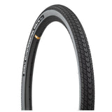 Surly ExtraTerrestrial 27.5 TLR tubeless-ready off-road touring bike tire mounted on a wheel for mountain biking or touring.