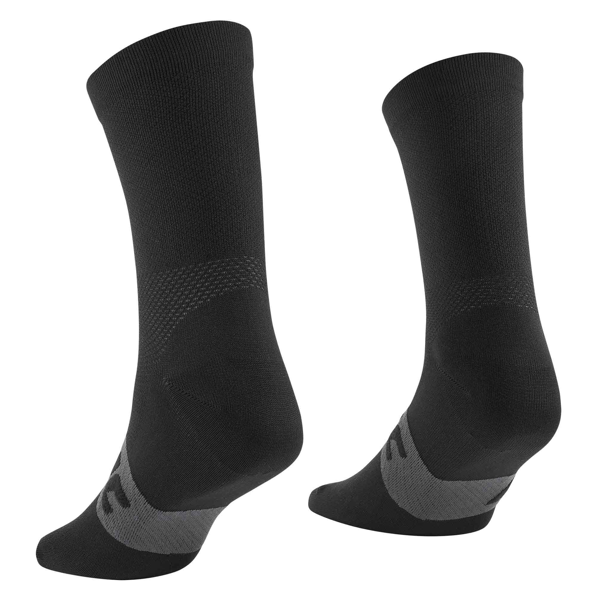 Mavic Aksium Graphic high cycling socks in breathable, durable fabric with vibrant graphic design for cycling comfort.