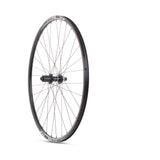 Black M Part Wheels Shimano 105 rear disc wheel with 142x12mm hub and DT R 470 rim for road bikes, 700c size.