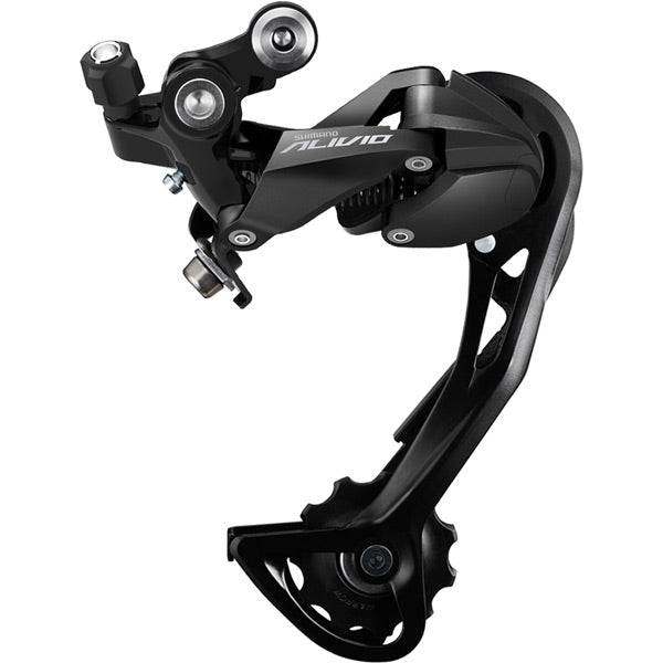 Shimano Alivio RD-M3100 Alivio rear derailleur, 9-speed, Shadow design, SGS long cage | Swinnerton Cycles
