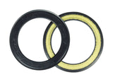 Pair of FSA BB30 bearing covers in black for bottom bracket protection, designed for FSA bike components.