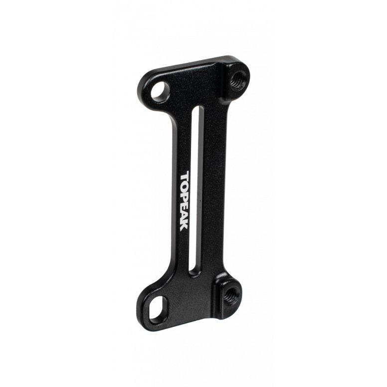 Topeak Cage Mount Expander in black for water bottle cages and pump brackets, used as a versatile cycling accessories.