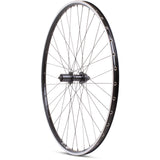 M Part Wheels hybrid/touring rear QR disc wheel with Shimano QC400 hub and Mavic A319 700C rim, suitable for cycling components.