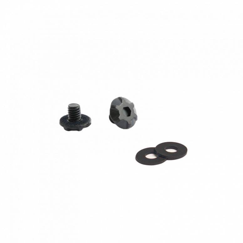Bluegrass Rogue Core and Rogue helmet black screw kit, universal size replacement parts for helmet assembly and repair.