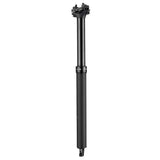 KS Suspension e20-i dropper seat post with internal routing and micro-adjust head, bicycle component for smooth height adjustment.