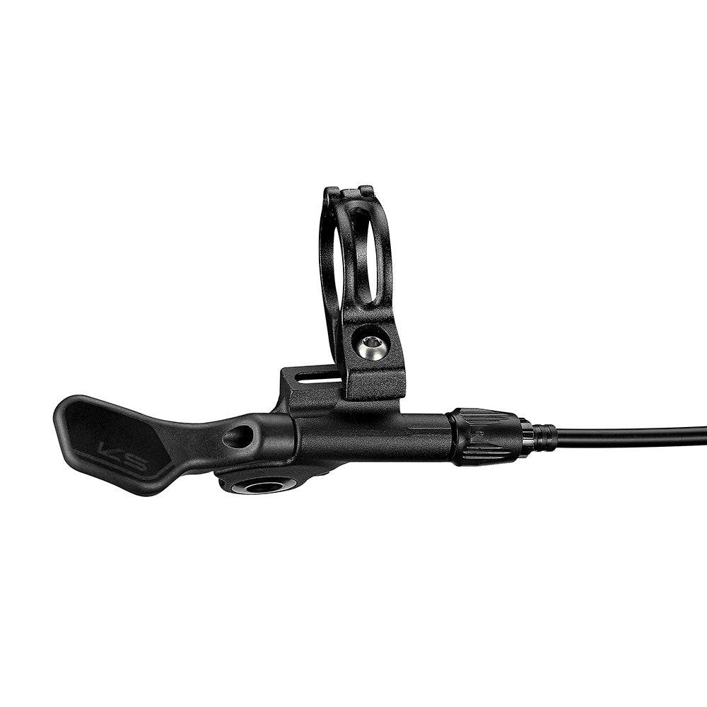 KS Suspension Southpaw Dropper Spares carbon fiber lever kit for 1x dropper post setups, featuring lightweight, durable components.