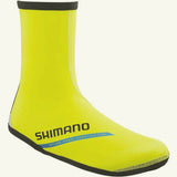 Shimano unisex thermal cycling shoe covers with dual fit for SPD and SPD-SL, designed to keep shoes warm and dry.