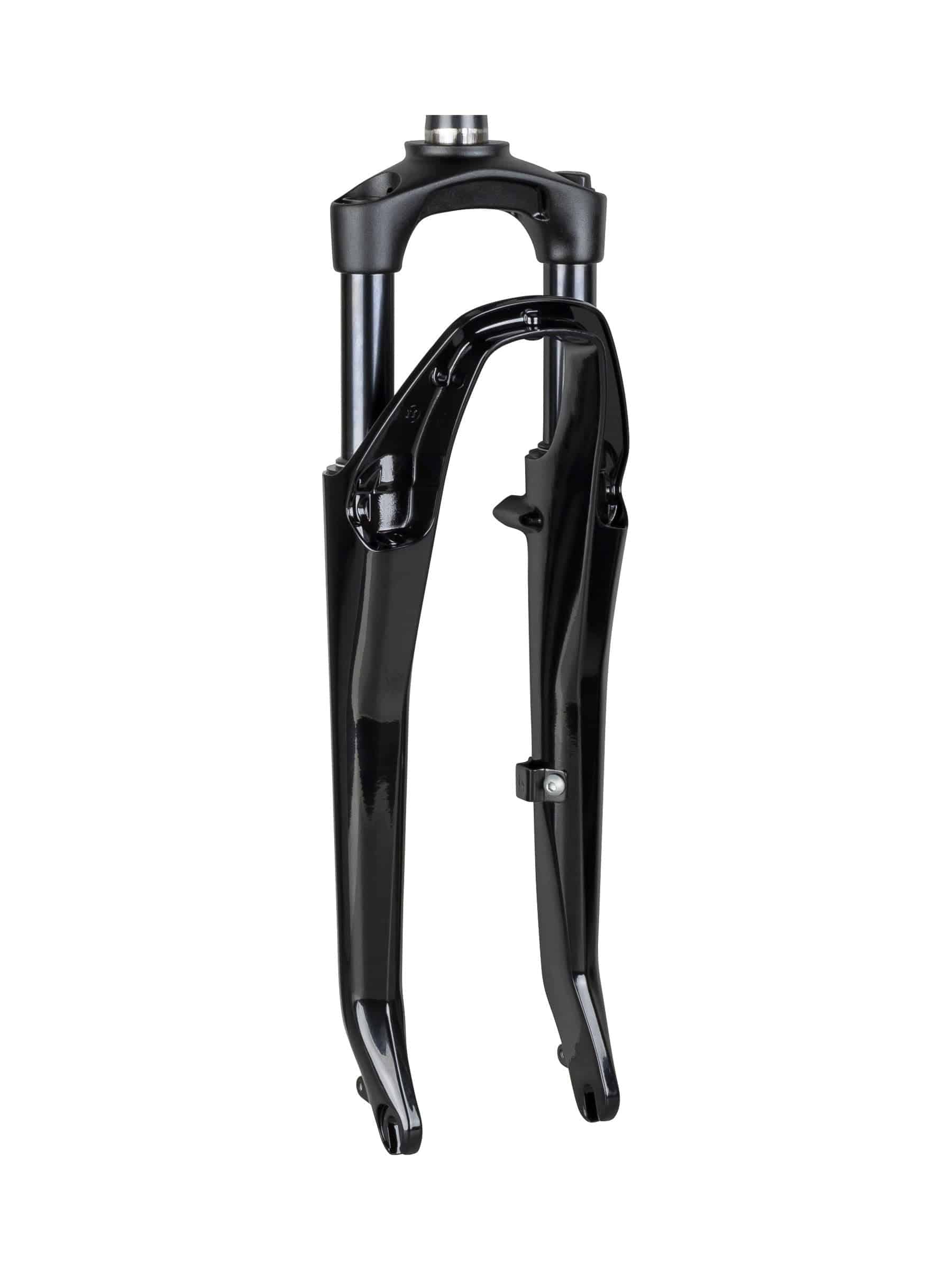 Bontrager 2019 L300 Forklight 700c road bike fork in black and silver with 325mm length and 50mm offset, component for road bikes.
