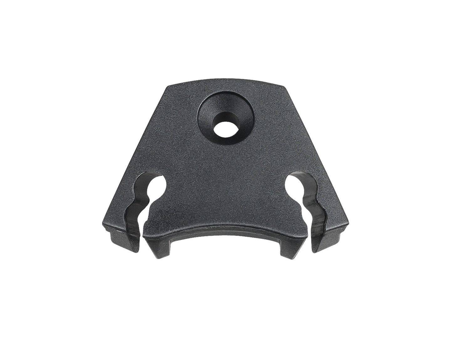 Black Trek Domane 2020 top tube cable guide for bike cable management, a durable component for Trek road bikes.