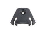 Black Trek Domane 2020 top tube cable guide for bike cable management, a durable component for Trek road bikes.