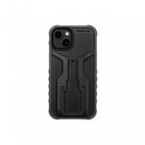 Topeak RideCase Black iPhone 14 case with adjustable bike mount and flipstand, designed for cycling accessories.