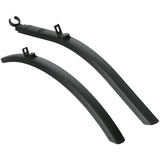 SKS trekking mudguard set for 27.5-28 inch tires, universal fit, with snap-on design, ideal for mountain and touring bikes