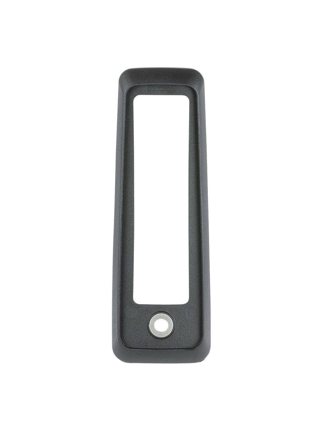 Trek 2023 Carbon Rail 29 Gen 4 top tube display grommet in black, bike component replacement part.