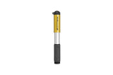 Topeak Race Rocket HP Gold hand pump for road and mountain bike tires, compact bike accessories with digital pressure gauge