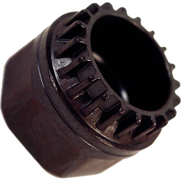 Shimano Workshop UN74S cartridge bottom bracket cup installation tool for bike maintenance and repair.