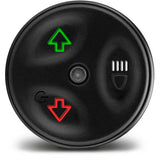 Garmin Edge cycling GPS handlebar remote for eBike with ANT+ wireless control, compact accessory for easy ride management