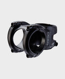 Race Face Aeffect R 35 stem with 0° rise for all-mountain and enduro bikes, 40-70mm length, black component for mountain biking.