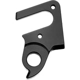 M Part Cube Gear Hanger, durable bike frame protection component, shown mounted on a bicycle frame for gear shifting.