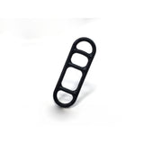 MAHLE X35+ Silicone Band for SP1 external battery, secure fit accessory, flexible silicone material, shown in close-up.