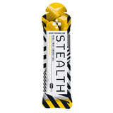 Stealth Real Fruit Banana Energy Gel 60ml single sachet, natural vegan energy boost, with fresh banana flavor and vibrant packaging