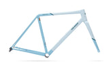 Colnago Steelnovo Steel Road Bike Frame Set with integrated cables and 3D-printed lugs, shown in studio image.