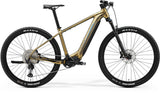 Merida eBig Nine 775 Shimano Deore XT 29er hardtail mountain bike with full suspension and Shimano components.