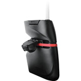Profile Design HSF Aerodrink hydration system 880ml for aerobar cycling, shown with attached accessories and hydration nozzle.