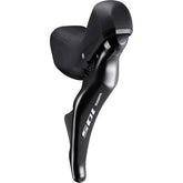 Shimano 105 ST-R7025 road shifters with hydraulic/mechanical STI levers for small hands, bicycle component for smooth gear shifting.