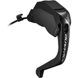 Shimano Dura-Ace ST-R9180 right hydraulic Di2 STI lever for TT bar with E-Tube wire, high-performance cycling component