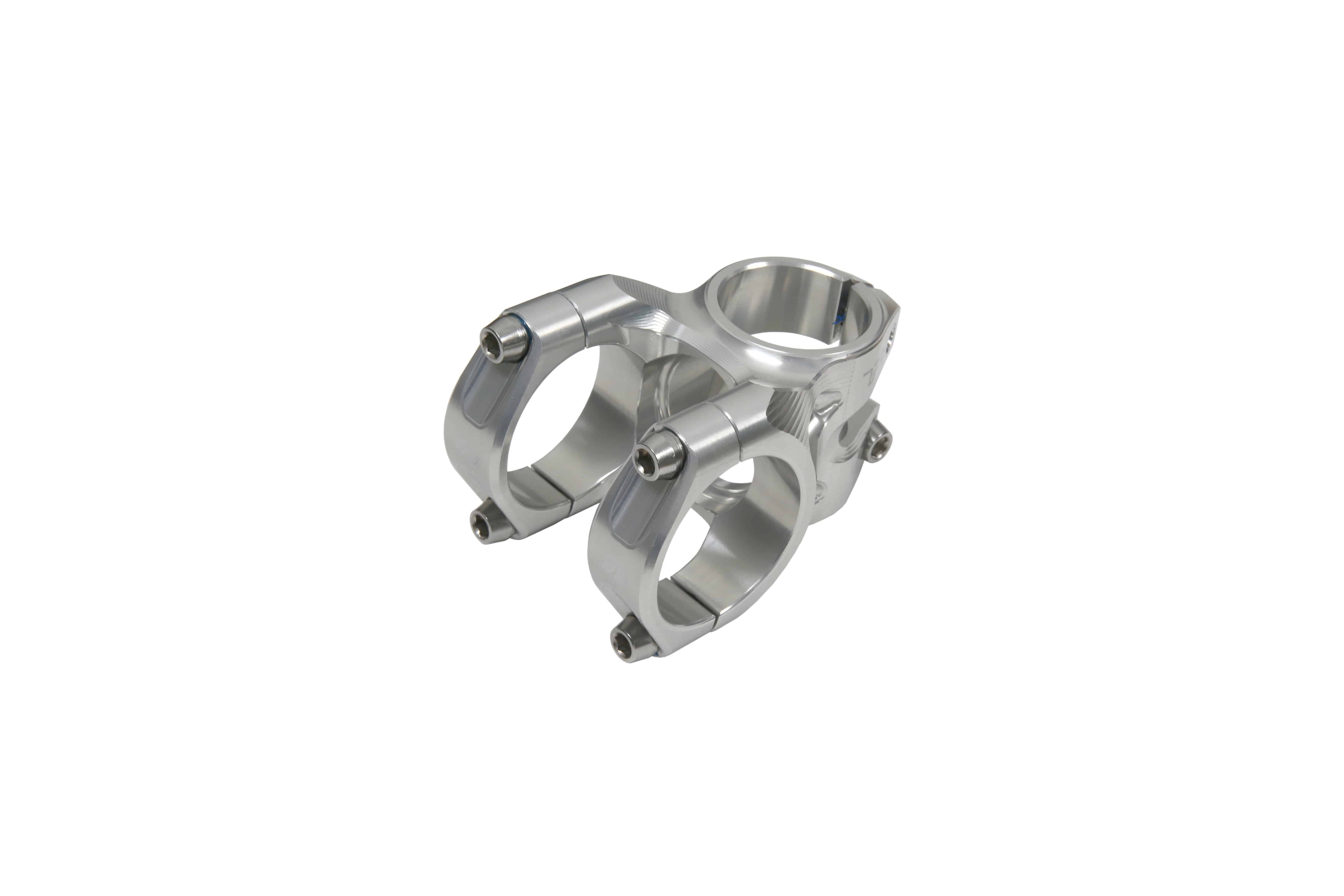 Hope Trail Stem for Downcountry, Trail, and All-Mountain bikes, lightweight and durable bike component in black with Hope branding.