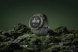 Coros NOMAD outdoor GPS watch with adventure journal and 40+ sport modes, shown in a studio green background.
