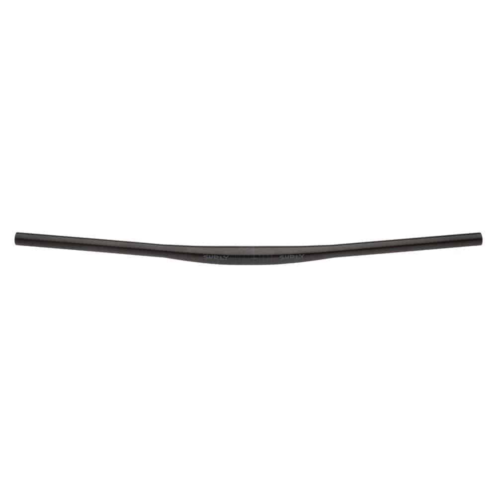 Surly Cheater Bar MTB handlebar with 31.8mm clamp, triple butted CroMoly steel, designed for mountain biking components.