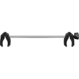 Thule BackSpace 9382 bike arm add-on for VeloSpace XT 2-bike rack, showing the sturdy metal arm attachment for bike transport.