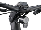 Giant AnyTour E+ 3 hybrid e-bike with SyncDrive motor and integrated Ride Dash Evo display, showing sleek frame and handlebars.