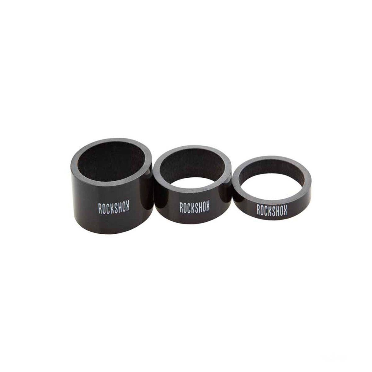 RockShox Headset Spacer Set UD Carbon RockShox - (5mm x 2 10mm x 1 15mm x 1): | Swinnerton Cycles