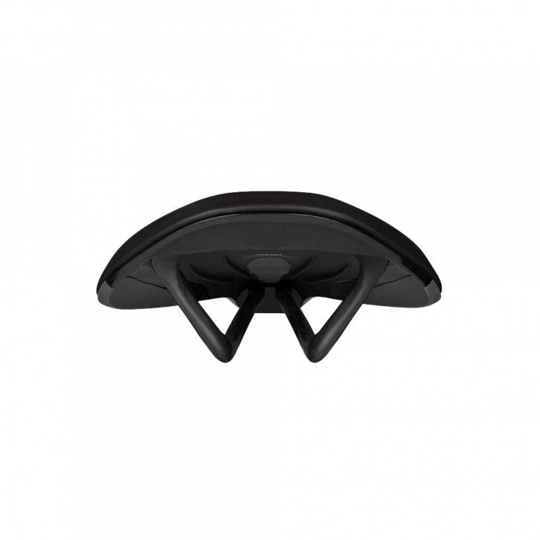 Fizik Terra Argo X1 gravel bike saddle with ergonomic cut-out and carbon rails, designed for comfort and lightweight performance.