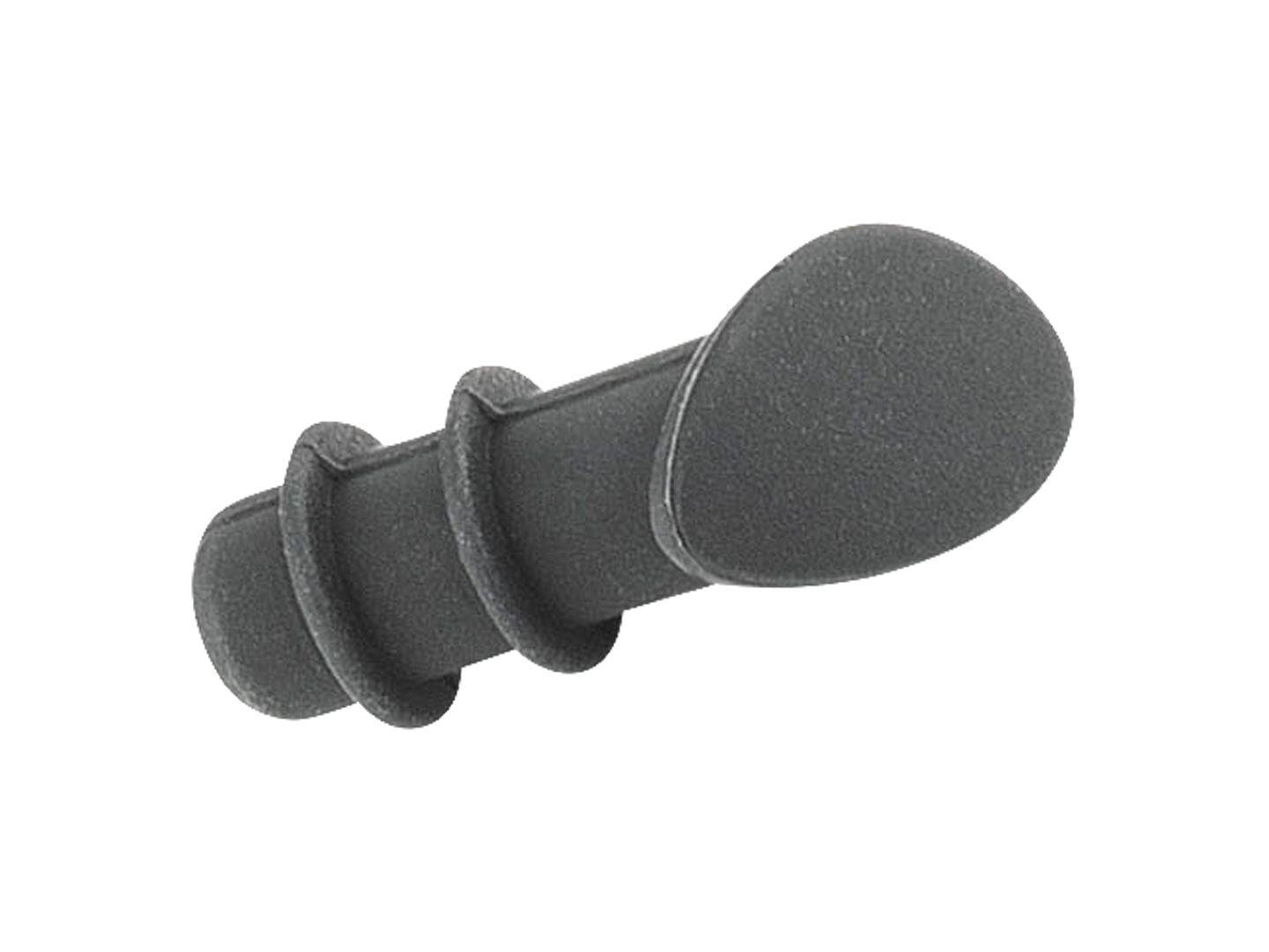 Trek 2024 Slash Carbon lower downtube cable exit plug in black, bike cable routing component for Trek mountain bikes.