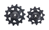 BBB BDP-07 RollerBoys SRAM 12-speed jockey wheels in black, rear derailleur components with 12 and 14-tooth sizes.